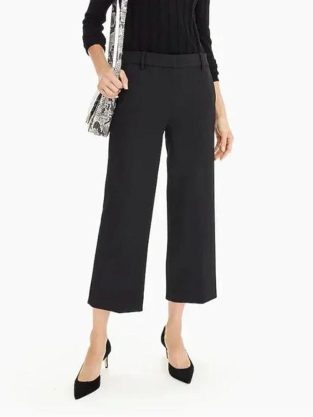 NWT J.CREW High-Rise Peyton Wide-leg Pant in Four-Season Stretch